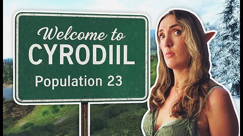Skyrim... but it identifies as Oblivion