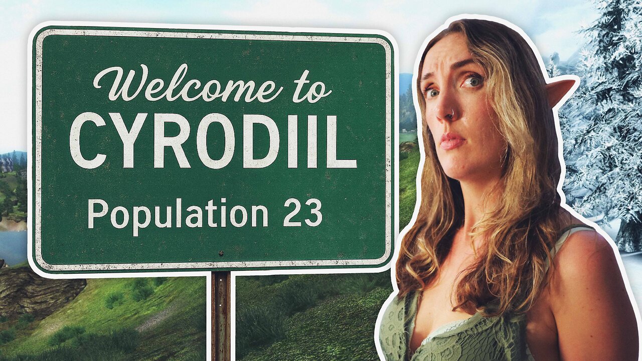 Skyrim... but it identifies as Oblivion