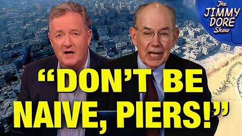 Piers Morgan SCHOOLED - About Israel’s Ethnic Cleansing Plan