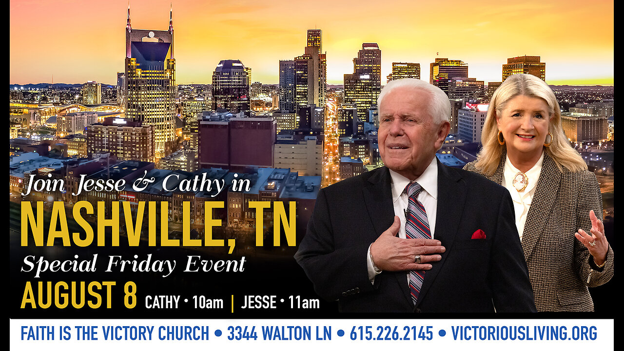Special Friday Event with Jesse & Cathy in Nashville, TN