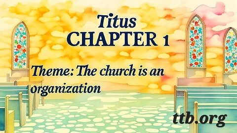 Titus Chapter 1 (Bible Study)