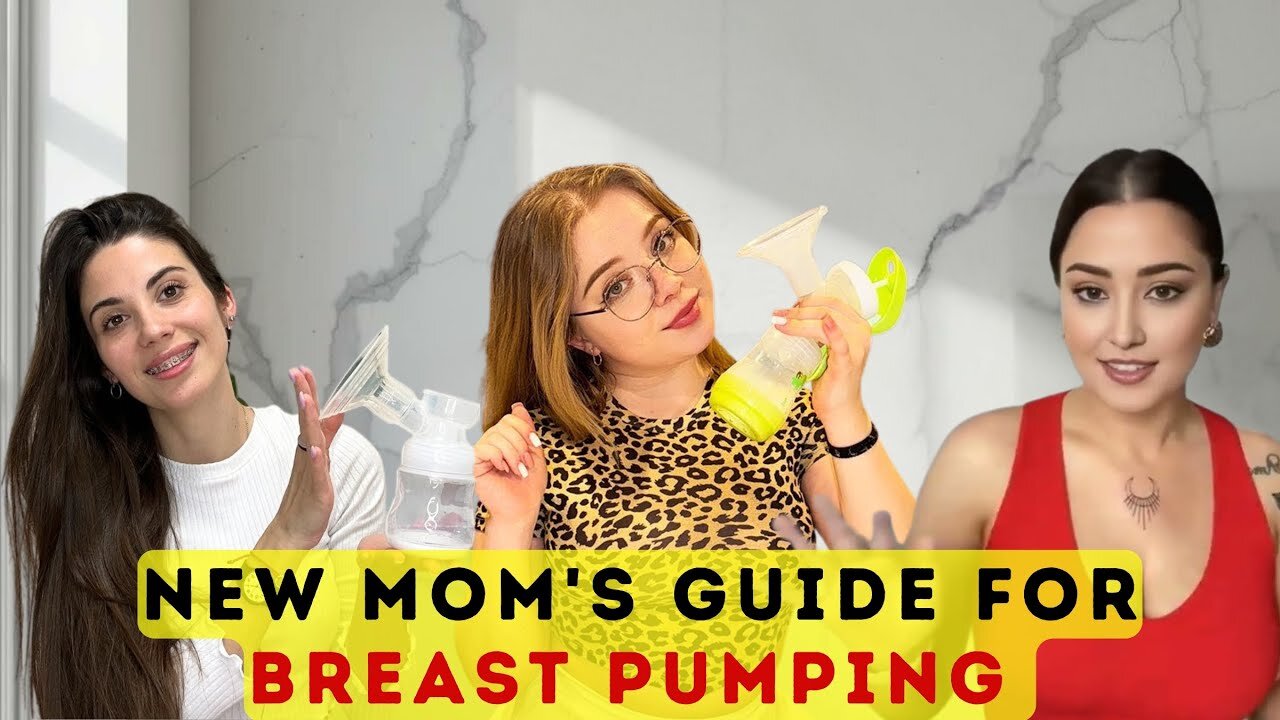 New Mom's Guide to Natural Engorgement Relief + Julie's Pumping Routine (4K Demo)