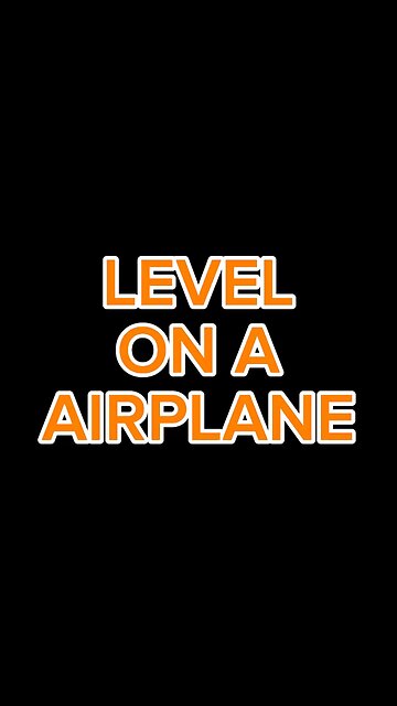 Level On Airplane 👀🤣😳🧐