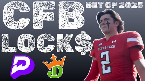 CFB CHAMPIONSHIP WEEKEND + UFC 323 - MY TOP BET OF 2025