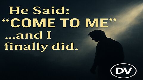 The Day I Gave My Life to Jesus | Raw Christian Testimony