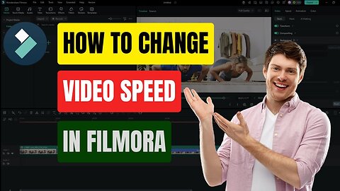 How to Change to Video Speed In Fimora 15 | Alan Nguyen Tutorial