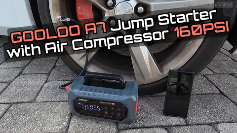 GOOLOO A7 6000A Jump Starter with Air Compressor Review and Full Setup Guide 2026