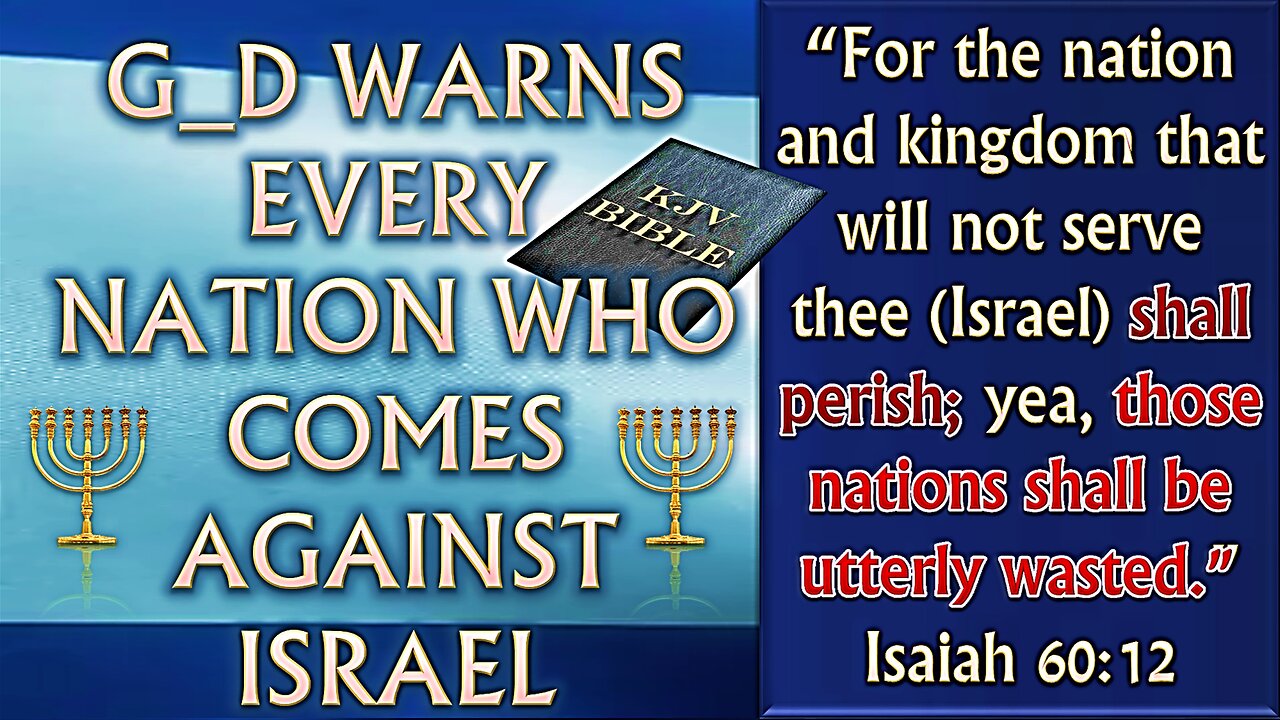 🚨 WARNING TO THE NATIONS: Isaiah60‼️ [2mins]