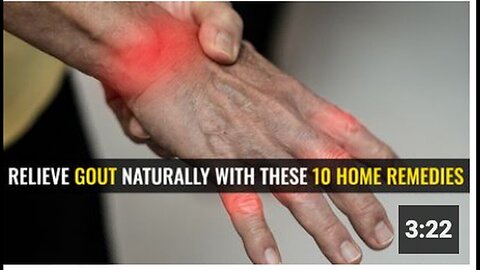 "10 Natural Home Remedies for Effective Gout Relief"