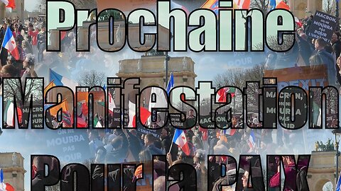 Prochaine manifestation pour la Paix le 29/06/2025 - Place du Palais Royal Paris - départ 15 heures.