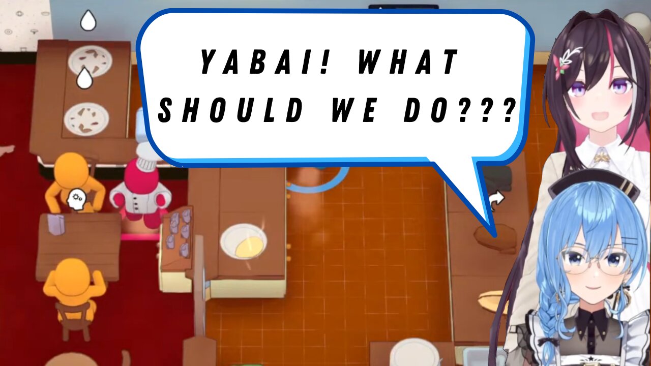 Suisei & AZKi played PLATE UP and it was a disaster 【Hololive】