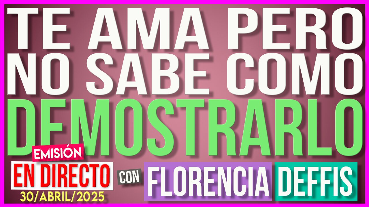 Te Ama pero No Sabe Demostrarlo | Transmisión en Vivo