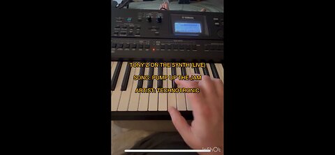 TONY’Z ON THE SYNTH - PUMP UP THE JAM (TECHNOTRONIC)
