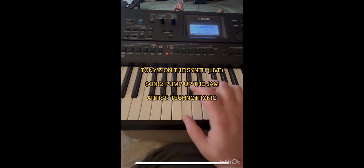 TONY’Z ON THE SYNTH - PUMP UP THE JAM (TECHNOTRONIC)