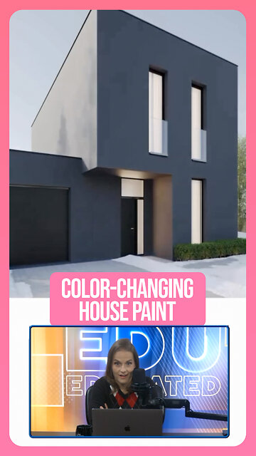 🏡What If Your House Changed Colors Based On The Weather?