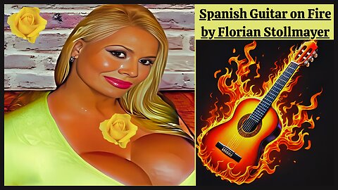 Spanish Guitar on Fire (Hot Fiery Spanish Guitar Music) NEW 2025 Video 21A!
