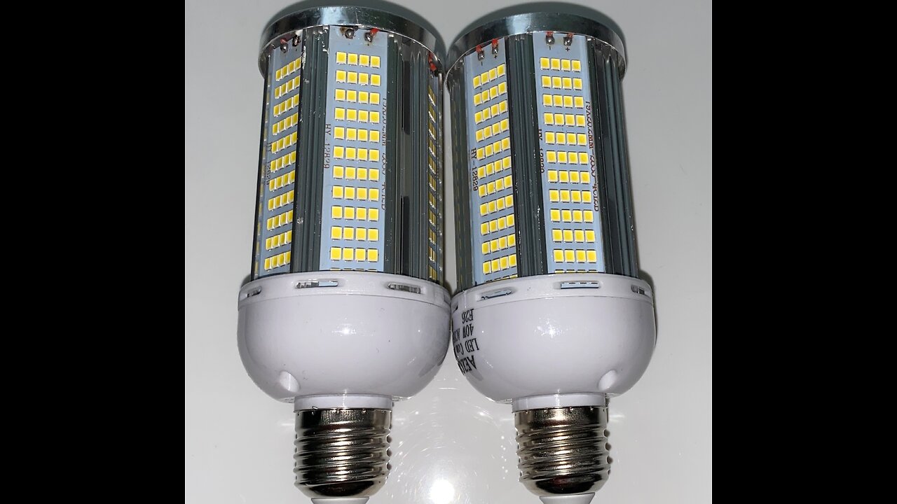 LED Corn Light Bulb 450W Equivalent 5500 Lumen 6500K 40W Cool Daylight White E26/E27 Outdoor Indoor