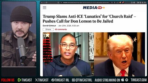 Trump Pushes Call For Don Lemons ARREST over Church Raid | Tim Pool