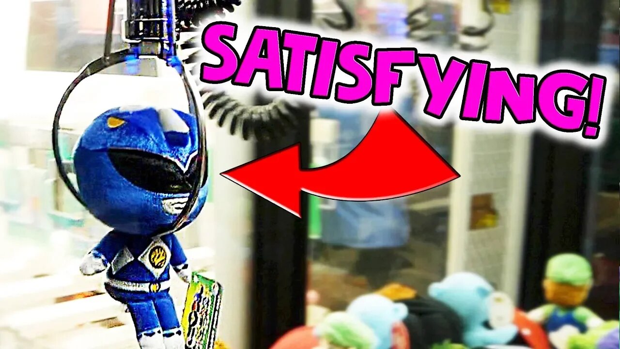 THE MOST SATISFYING CLAW MACHINE WINS EVER!