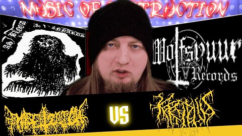 ☠Entsetzlich Vs Kryptus As Blood And Innards Exit Their Tombs☠