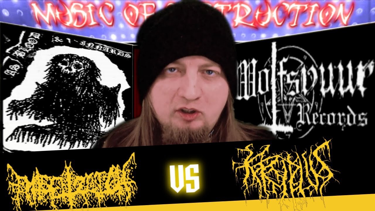 ☠Entsetzlich Vs Kryptus As Blood And Innards Exit Their Tombs☠