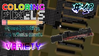 Coloring Pixels - Speedpainting The Whole Book! #18 (Variety)