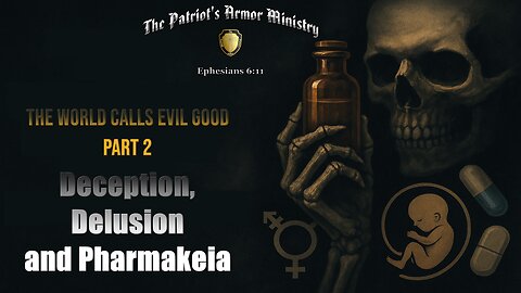 When the World Calls Evil Good Part 2 – Deception, Delusion, and Pharmakeia