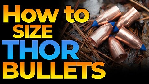 How to Use the Thor Sizing Pack to Size Your Muzzleloader Bore
