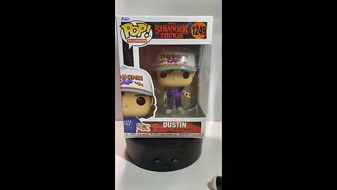Buy It Now: Funko Pop: Television: Stranger Things: DUSTIN #1249 w/Thinking Cap & Byte Off Shirt