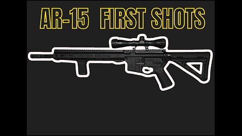 First Shots with the new AR-15 Build