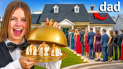 I Built a DREAM RESTAURANT and Hid It From My Dad!