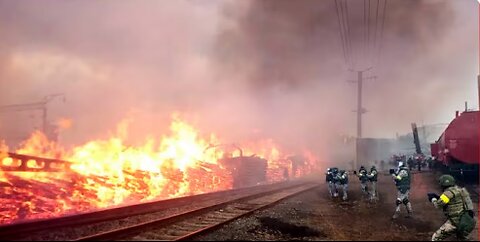 Ukrainian partisans carried out sabotage near Yekaterinburg_ They paralyzed main railway junction