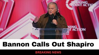 Steve Bannon Goes Off On Ben Shapiro