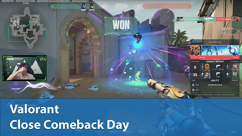 Close Comeback Day | Competitive 1W-2L | Valorant