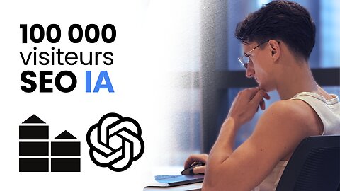Copiez cette stratégie SEO IA à 100'000 visiteurs en 2025