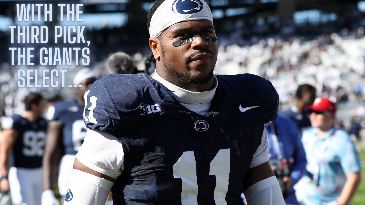 Abdul Carter seems to believe the Giants will select him in the 2025 NFL Draft