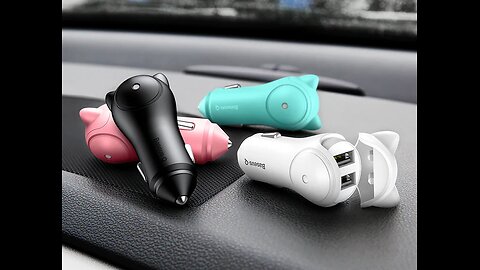 Dual Port USB Car Charger - Keep Devices Charged While on the Go