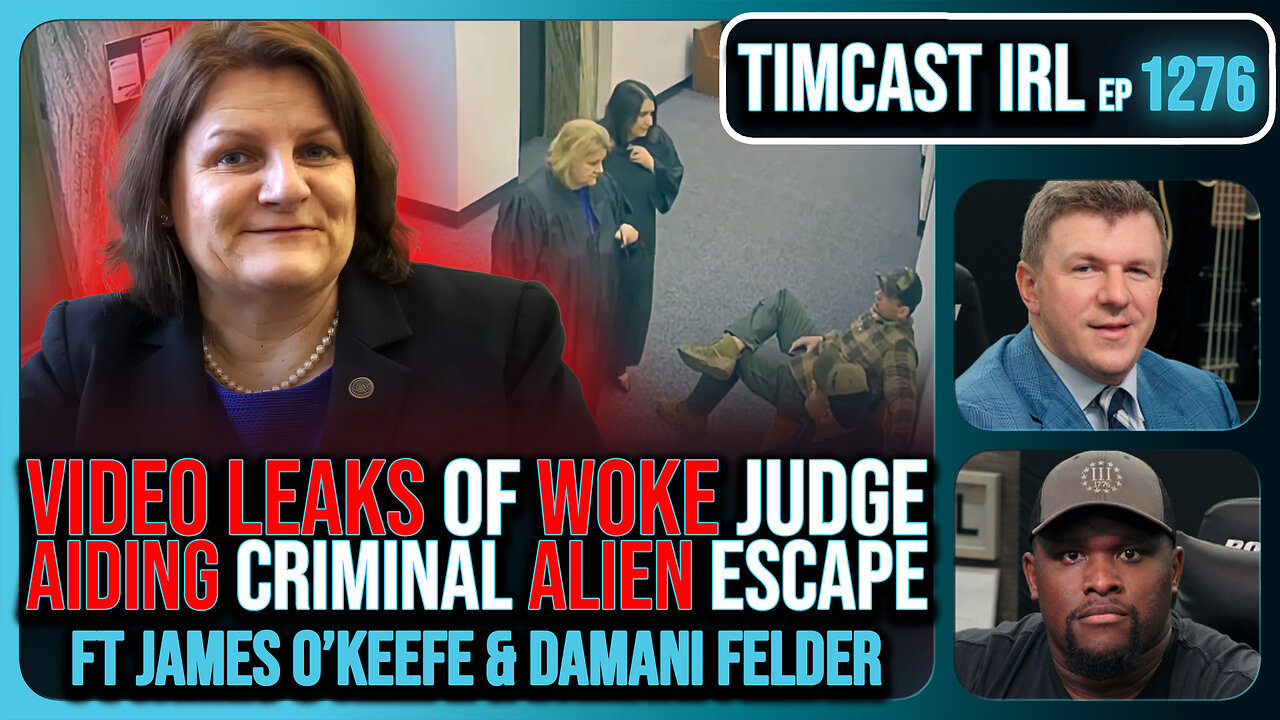 Video LEAKS Of Woke Judge AIDING Criminal Alien ESCAPE, Claims IMMUNITY | Timcast IRL