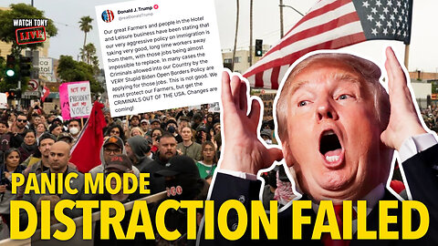 Trump PANICS After LA Backlash — Distraction from Epstein Files? | The Tony Michaels Podcast #924