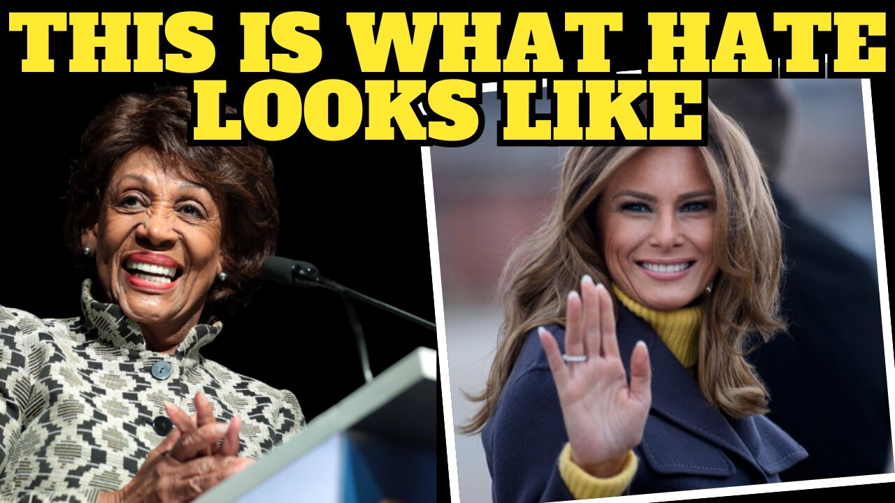 Maxine Waters Wants to Deport Melania Trump