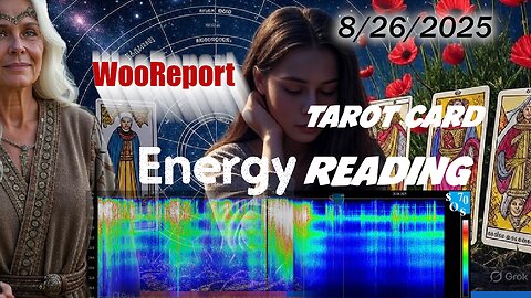 8/26/25 ~ Hours of Schumann Resonance Blackout ~ Tarot and Energy Reading