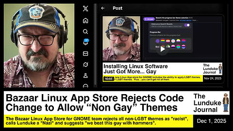 Bazaar Linux App Store Rejects All "Non-Gay" Themes