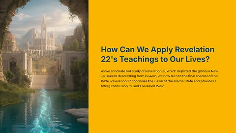 Ibyahishuwe 22: Iby'Ubugingo Buhoraho