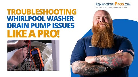 BEST Way to Fix an Unresponsive Whirlpool Direct Drive Washer NOW