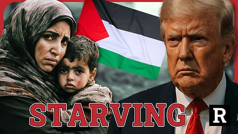 TRUMP "Gaza is starving, you can't fake what I've seen" | Redacted News