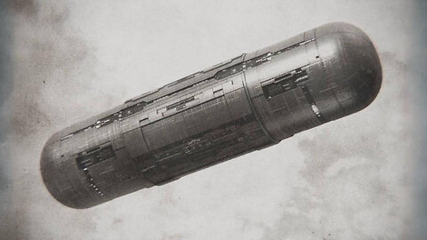 CIGAR SHAPE UFO