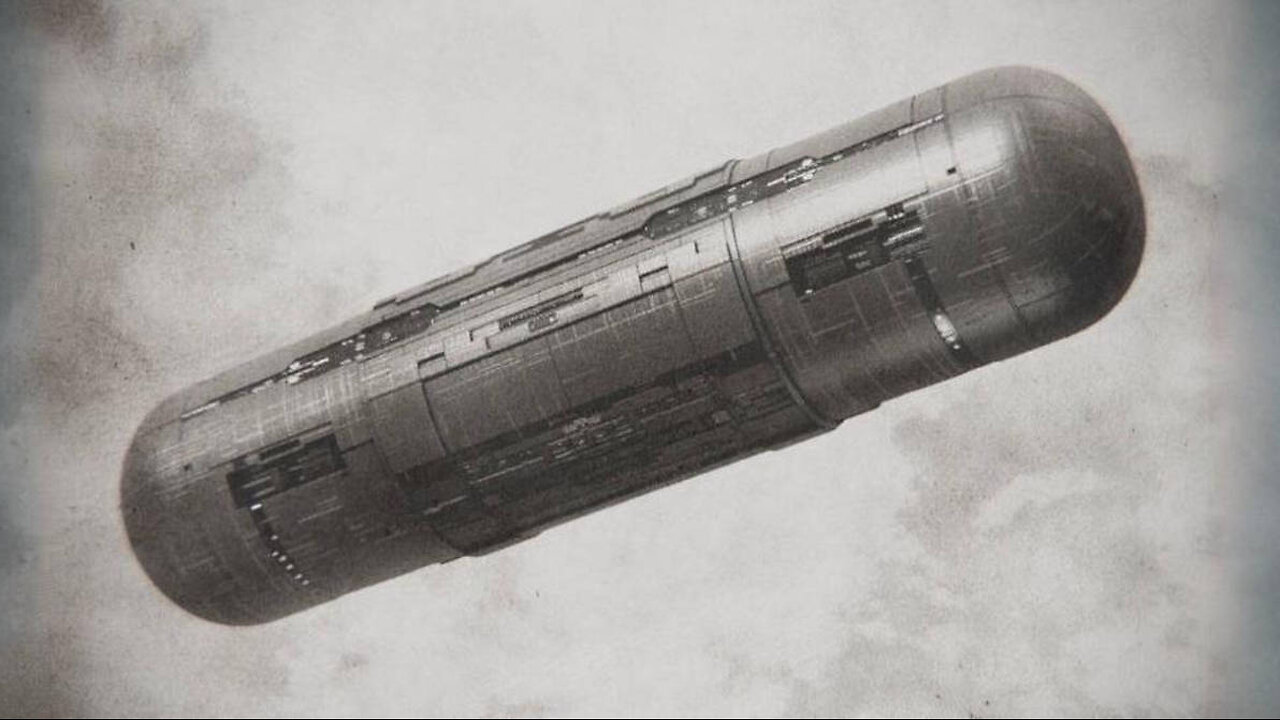 CIGAR SHAPE UFO