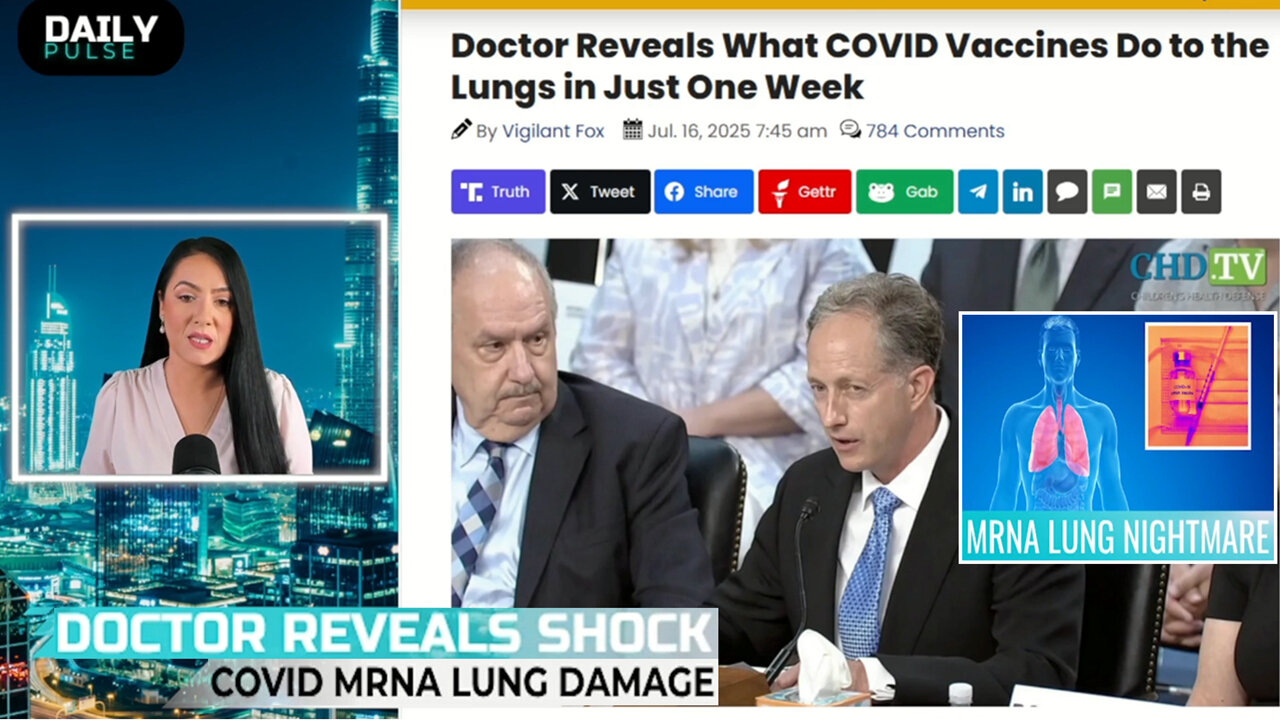 mRNA Lung Disaster - What COVID Vaccines Do to the Lungs in Just One Week