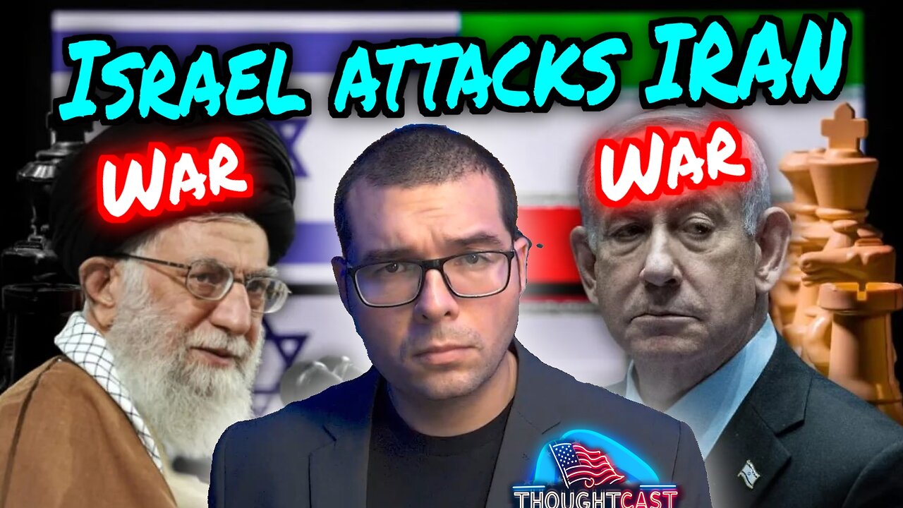 ISRAEL ATTACKS IRAN! RINOS & Warmongers thrilled. MAGA is AMERICA ONLY! TC 6/13/25