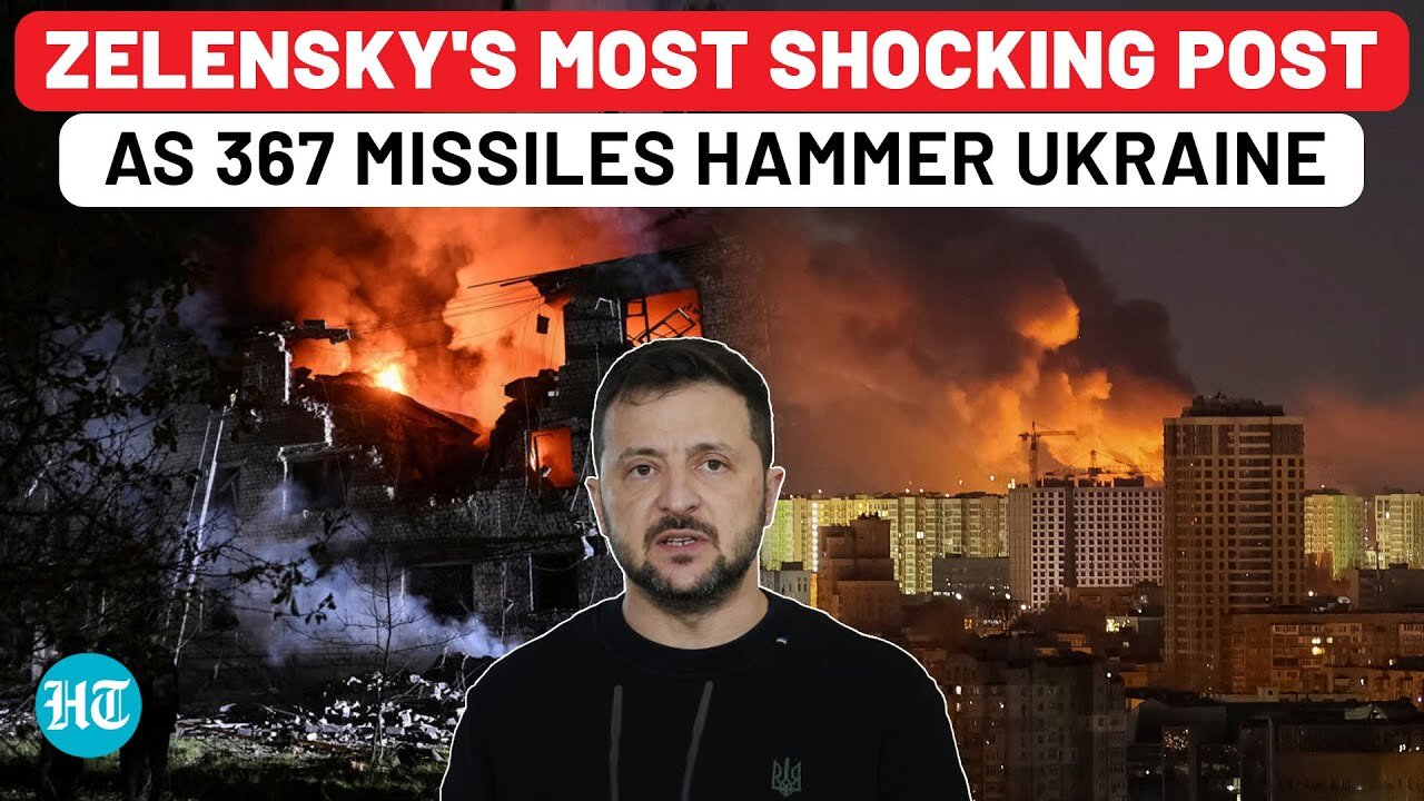 Ukraine Trembles As Russia’s 367-Strike Blitz Kills Scores in Night of Horror | Ukraine Peace Deal